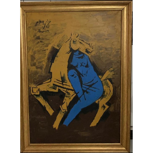 MF Husain-Untitled